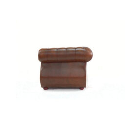 Chesterfield 3 Seater Antique Tan Real Leather Sofa Bespoke In Kimberley Style - thumbnail 5