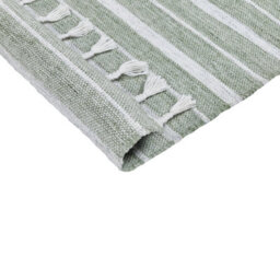 Wyld And Coco Green Area Rug 140 X 200 Cm Handwoven Recycled Stripe - Flat Woven Synthetic. - thumbnail 6