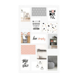Nielsen Accent Collage Frame For 13 Photos 10X15 Cm, White - thumbnail 1