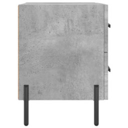 Berkfield Bedside Cabinet Concrete Grey 40X35X47.5 Cm Engineered Wood - thumbnail 7