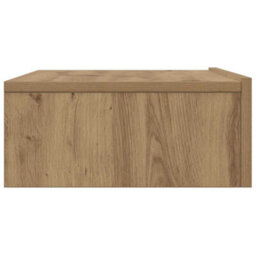 Walplus Tv Cabinet With Led Lights Artisan Oak 60X35X15.5 Cm - thumbnail 8