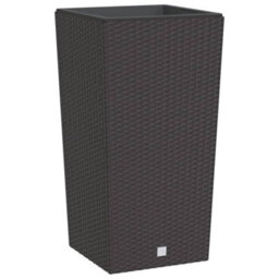 Berkfield Planter With Removable Inner Brown 21 / 49 L Pp Rattan - thumbnail 2