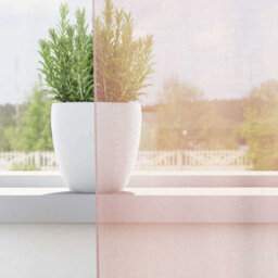 Berkfield Durable Voile Curtains With Loops 2 Pcs Light Pink 140X175 Cm - thumbnail 3