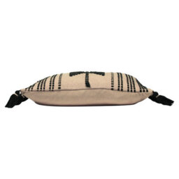 Furn. Sagar Tasselled 100% Cotton Cushion Cover - thumbnail 3