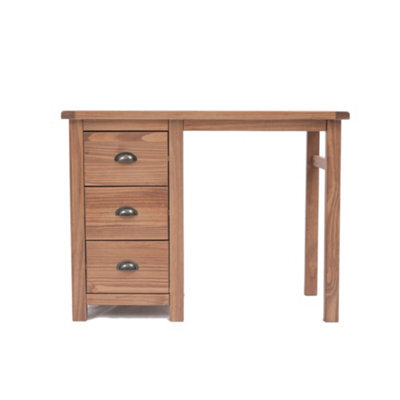 Cabinet Bits Padua 3 Drawer Desk - Dressing Table Brass Cup Handle - image 1