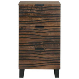 Berkfield Sideboard - 40X33.5X75 Cm Solid Mango Wood - thumbnail 3