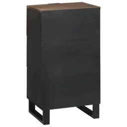 Berkfield Sideboard - 40X33.5X75 Cm Solid Mango Wood - thumbnail 5
