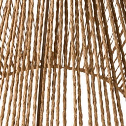 Wyld And Coco Earthloom Pendant Lamp - Handwoven Paper Rope Shade, Natural Boho Ceiling Light, W45 X H112Cm - thumbnail 9