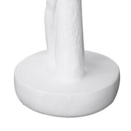 Living And Home White Home Decor Art Woman Face Statue Collectible Statue For Living Room Bookshelf White Desk Decor 11 Inch - thumbnail 5