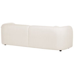 Beliani Living Room Set 5 Seater Leiren Boucle White - thumbnail 7