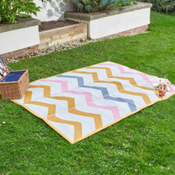 Smart Garden Marco Paul Multicolour Alfresco Rug With Carry Handles - 150Cm X 210Cm - thumbnail 1