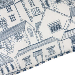 Wylder Abersoch Town Outdoor Cushion, Sail Blue, 45 X 45 Cm - thumbnail 5