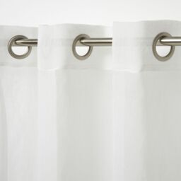 GoodHome Yena Off White Plain Daylight Eyelet Voile Curtain (W)140Cm (L)260Cm, Single - thumbnail 2