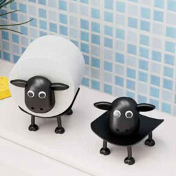 3Pcs Funny Sheep Toilet Paper Holder Quirky Bathroom Decor Loo Roll Storage Rack - thumbnail 4