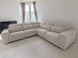 Sloane Teddy Boucle Modular Sofa Contemporary Design Custom Configurations - Grey Boucle - 1 Seat Armchair