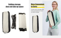 Beige Lightweight Folding Camping Chair With Headrest , Portable Aluminum Outdoor Seat - thumbnail 4