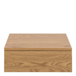 Furniture To Go Avignon Bedside Table With 2 Drawers In Black - thumbnail 2