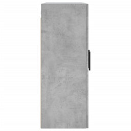 Berkfield Elegant Wall Mounted Cabinets 2 Pcs Concrete Grey Engineered Wood - thumbnail 7