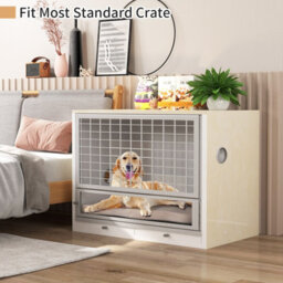 Costway Dog Bed Orthopedic Dog Bed W/ Memory Foam Support Waterproof Dog Crate Sleeping Mat - thumbnail 3