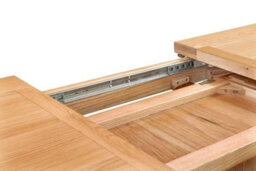 Buttercup Farm Bologna Extending Table (Extends To 153Cm) - L80 X W120 X H78 Cm - Oak - thumbnail 3