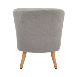 Gfw Evie Boucle Teddy Accent Chair Grey - thumbnail 5