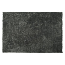 Beliani Shaggygy Rug Evren Dark Grey 140 X 200 Cm - thumbnail 1