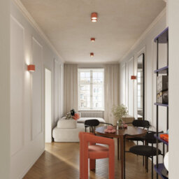 Luminosa Lighting Luminosa Aura Surface Mounted Downlight Peachy 1X Gx53 - thumbnail 9