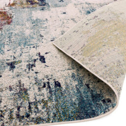 Furniturebox Uk Ruddick Multicoloured Distressed Rug 120X170 - thumbnail 8
