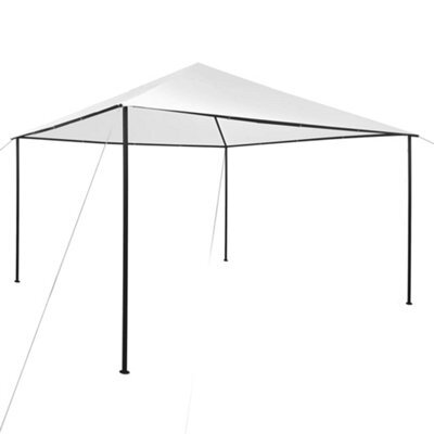 Walplus Gazebo Outdoor Beach Party Festival Camping Tent Canopy Wedding Marquee Awning4X4X3 M White 180 G/ma - image 1