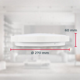 B.k.licht Led White Smart Control Ceiling Light (Dia)27Cm - thumbnail 5