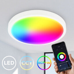 B.k.licht Led White Smart Control Ceiling Light (Dia)27Cm - thumbnail 2