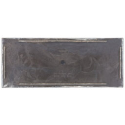 Beliani Grey Stone Rectangular Planter 34 X 80 X 56 Cm - Fibreglass-Reinforced Fibre Clay - thumbnail 6