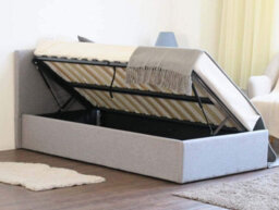Home Treats Side Lift Ottoman Bed With Pocket Sprung Mattress - thumbnail 4