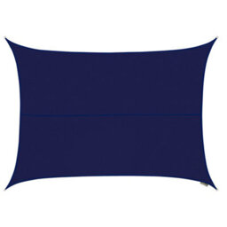Kookaburra 5M X 4M Rectangle Waterproof Blue Garden Patio Sun Shade Sail Canopy 98% Uv Block With Free Rope - thumbnail 1