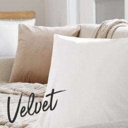 Deconovo Set Of 2 Crushed Velvet Cushion Covers 60Cm X 60Cm 24X24 Inches Throw Pillowcases For Chairs With Invisible Zipper White - thumbnail 2