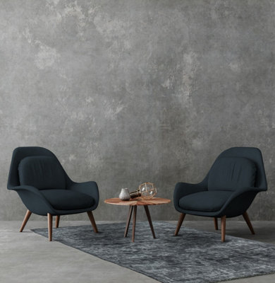 Zehraya Ze07 Charcoal Abstract Rug By Asiatic -120Cm X 180Cm - image 1