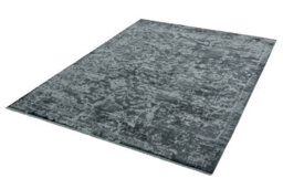 Zehraya Ze07 Charcoal Abstract Rug By Asiatic -120Cm X 180Cm - thumbnail 5