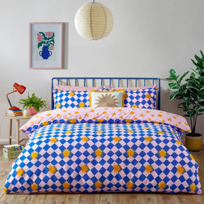 Furn. Antares Printed Duvet Sets, Super King, Multicolour - image 1