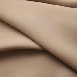 Berkfield Blackout Curtains With Hooks 2 Pcs Taupe 140X175 Cm - thumbnail 3