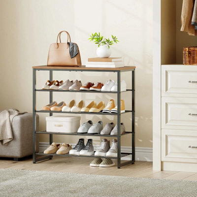 75X29X77Cm Shoe Storage Organiser Shoe Shelf Rack - image 1