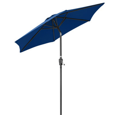 Christow 2.4M Crank And Tilt Parasol With Uv Protection - image 1