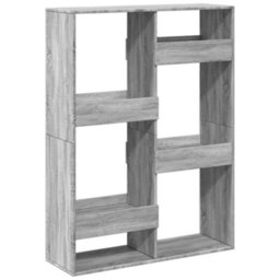 Berkfield Room Divider Grey Sonoma 100X33X135 Cm Engineered Wood - thumbnail 2