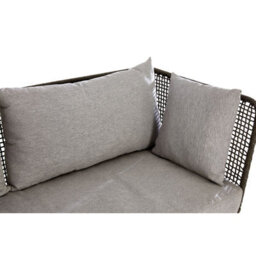 Orsina 3 Seat Grey Sofa, Comfy Fabric Padded Seat, Built To Last Bedroom Sofa, Easy To Clean Three Seat Lounge Sofa - thumbnail 8