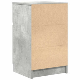 Berkfield Bedside Cabinets 2 Pcs Concrete Grey 39X35X65 Cm Engineered Wood - thumbnail 9