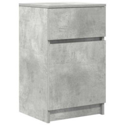 Berkfield Bedside Cabinets 2 Pcs Concrete Grey 39X35X65 Cm Engineered Wood - thumbnail 5