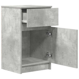Berkfield Bedside Cabinets 2 Pcs Concrete Grey 39X35X65 Cm Engineered Wood - thumbnail 6