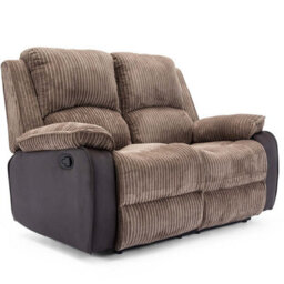 More4Homes Postana Manual Recliner Jumbo Cord 2+3 Seater Sofa Set (Brown) - thumbnail 4