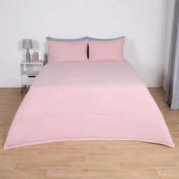 OHS Coverless 10.5 Duvet & Pillowcase,  Blush/silver  - King - thumbnail 8