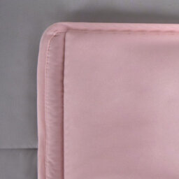 OHS Coverless 10.5 Duvet & Pillowcase,  Blush/silver  - King - thumbnail 4