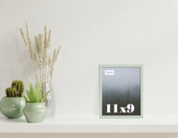 11X9 Mint Green Picture Frame (27.9 X 22.9Cm) Poster, Photo, Artwork, Gallery Wall Or Print - thumbnail 2